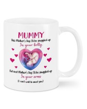 I'LL BE SNUGGLED UP IN YOUR BELLY Mug front