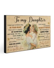 TO MY DAUGHTER 30x20 Gallery Wrapped Canvas Prints front