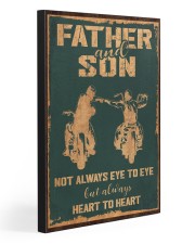 NOT ALWAYS EYE TO EYE BUT ALWAYS HEART TO HEART 20x30 Gallery Wrapped Canvas Prints front
