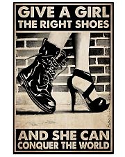 GIVE A GIRL THE RIGHT SHOES 24x36 Poster front