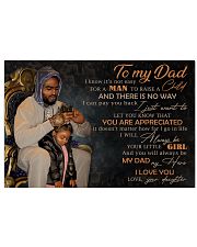 TO MY DAD - MB-216 24x16 Poster front