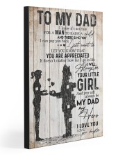 TO MY DAD - 86T11 20x30 Gallery Wrapped Canvas Prints front
