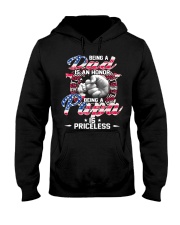 Being a papa is priceless - mb239 Hooded Sweatshirt thumbnail