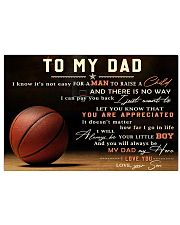 TO MY DAD - MB298 36x24 Poster front