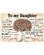 TO MY DAUGHTER - MB361 Horizontal Poster tile