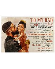 TO MY DAD - MB242 24x16 Poster front