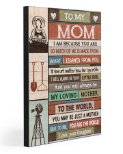 TO MY MOM Gallery Wrapped Canvas Prints tile