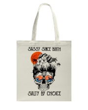 SALTY BY CHOICE Tote Bag tile