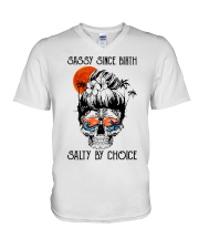 SALTY BY CHOICE V-Neck T-Shirt tile