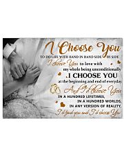 I CHOOSE YOU Horizontal Poster tile