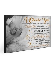 I CHOOSE YOU 30x20 Gallery Wrapped Canvas Prints front