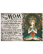 TO MY MOM Horizontal Poster tile