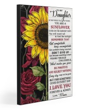 TO MY DAUGHTER 20x30 Gallery Wrapped Canvas Prints front