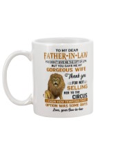 TO MY DEAR FATHER-IN-LAW Mug back