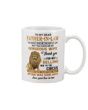 TO MY DEAR FATHER-IN-LAW Mug front