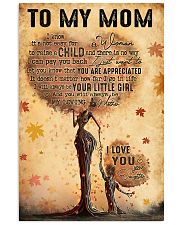 TO MY MOM 24x36 Poster front