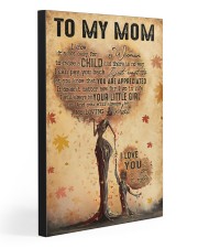 TO MY MOM Gallery Wrapped Canvas Prints tile