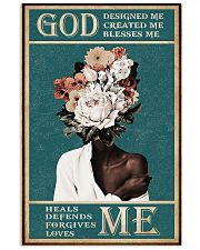 God Designed Me Created Me Blesses Me Vertical Poster tile