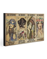 BE BADASS EVERYDAY 30x20 Gallery Wrapped Canvas Prints front
