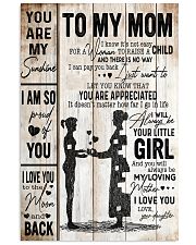 TO MY MOM Vertical Poster tile