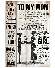 TO MY MOM 24x36 Poster front