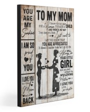 TO MY MOM Gallery Wrapped Canvas Prints tile