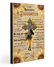 TO MY DAUGHTER 20x30 Gallery Wrapped Canvas Prints front