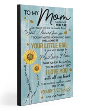 TO MY MOM 20x30 Gallery Wrapped Canvas Prints front