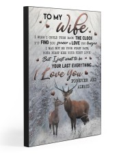 TO MY WIFE 20x30 Gallery Wrapped Canvas Prints front