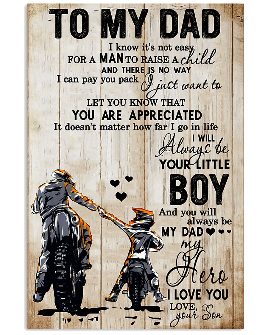 TO MY DAD - MB278 24x36 Poster