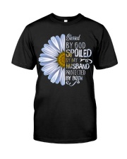 Blessed by god spoiled by my husband Classic T-Shirt front