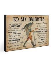 TO MY DAUGHTER 30x20 Gallery Wrapped Canvas Prints front