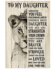 TO MY DAUGHTER - MB370 Vertical Poster tile