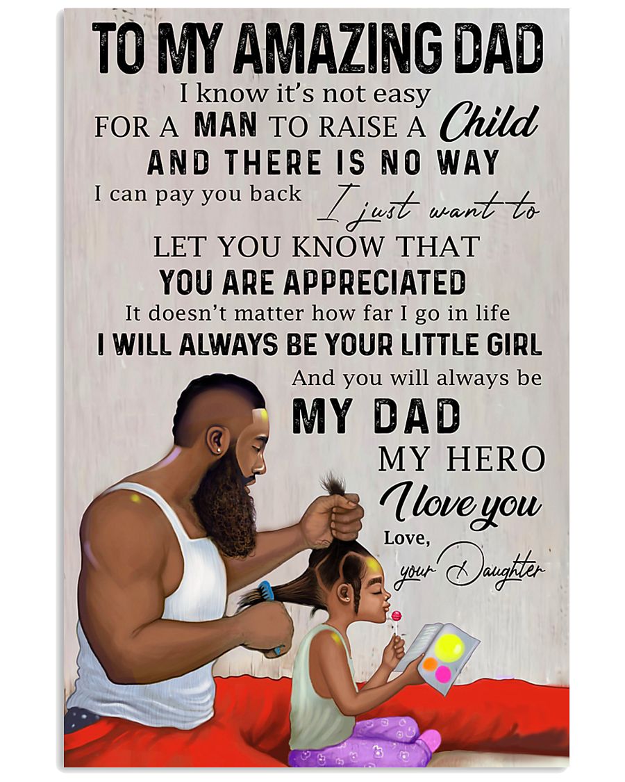 TO MY DAD - MB212 11x17 Poster