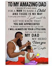 TO MY DAD - MB212 11x17 Poster front