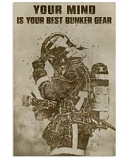 YOUR MIND IS YOUR BEST BUNKER GEAR Vertical Poster tile