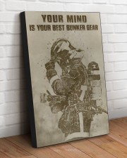 YOUR MIND IS YOUR BEST BUNKER GEAR 20x30 Gallery Wrapped Canvas Prints aos-canvas-pgw-20x30-lifestyle-front-14