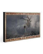 I AM THE STORM 30x20 Gallery Wrapped Canvas Prints front