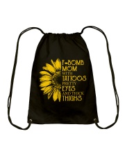 F-BOMB MOM Drawstring Bag tile