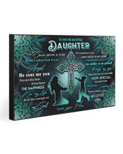 TO MY DAUGHTER 30x20 Gallery Wrapped Canvas Prints front