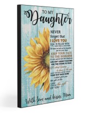 TO MY DAUGHTER 20x30 Gallery Wrapped Canvas Prints front