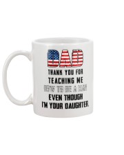 TEACHING ME HOW TO BE A MAN Mug back