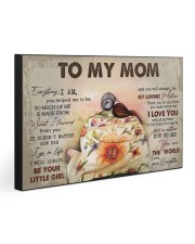 TO MY MOM 30x20 Gallery Wrapped Canvas Prints front