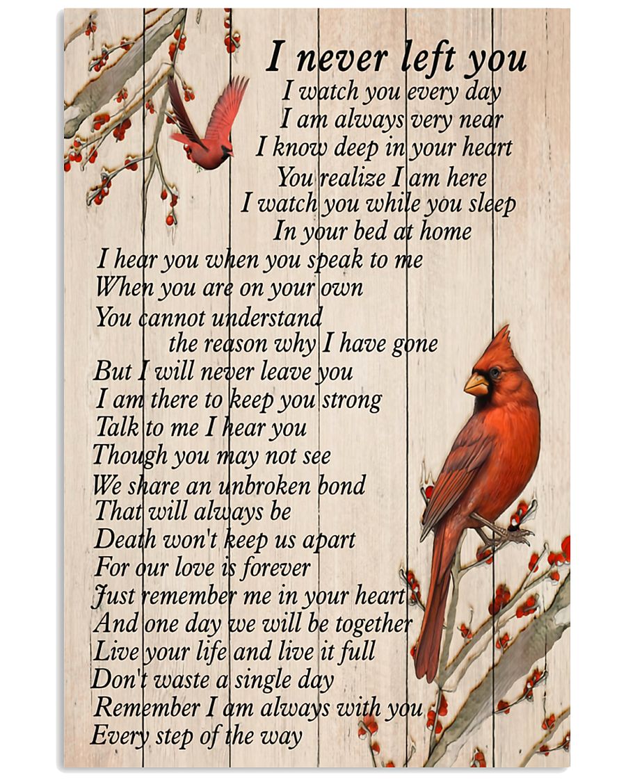 I NEVER LEFT YOU - MB92 11x17 Poster