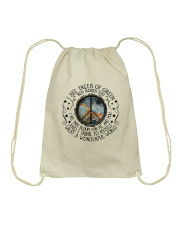 What a wonderful world Drawstring Bag tile