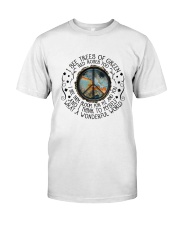 What a wonderful world Classic T-Shirt front