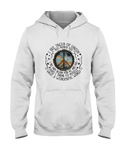 What a wonderful world Hooded Sweatshirt tile