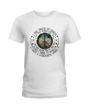 What a wonderful world Ladies T-Shirt tile