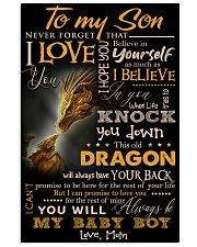 To my son Vertical Poster tile