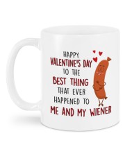 BEST THING THAT EVER HAPPENED TO ME AND MY WIENER Mug back